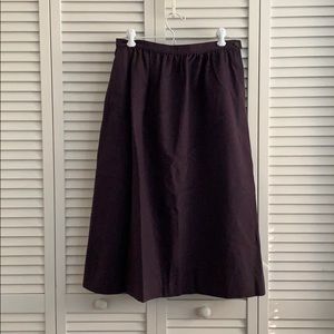 Vintage Pendleton Wool Purple Skirt